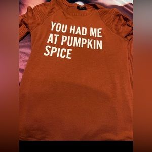 Pumpkin spice shirt